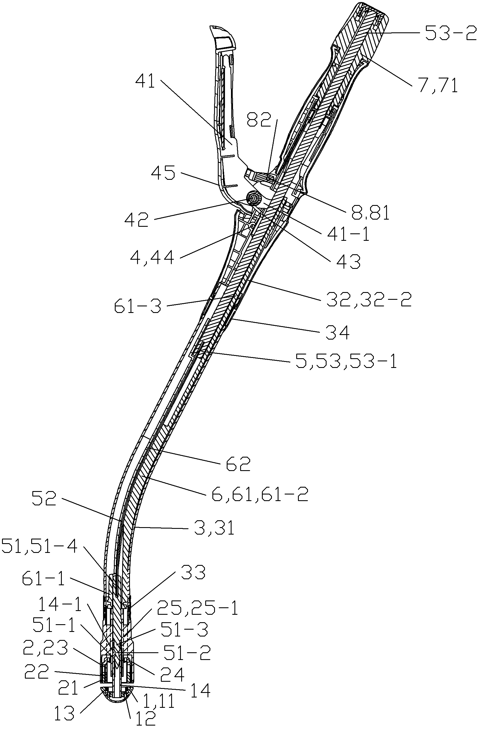 Digestive tract anastomat