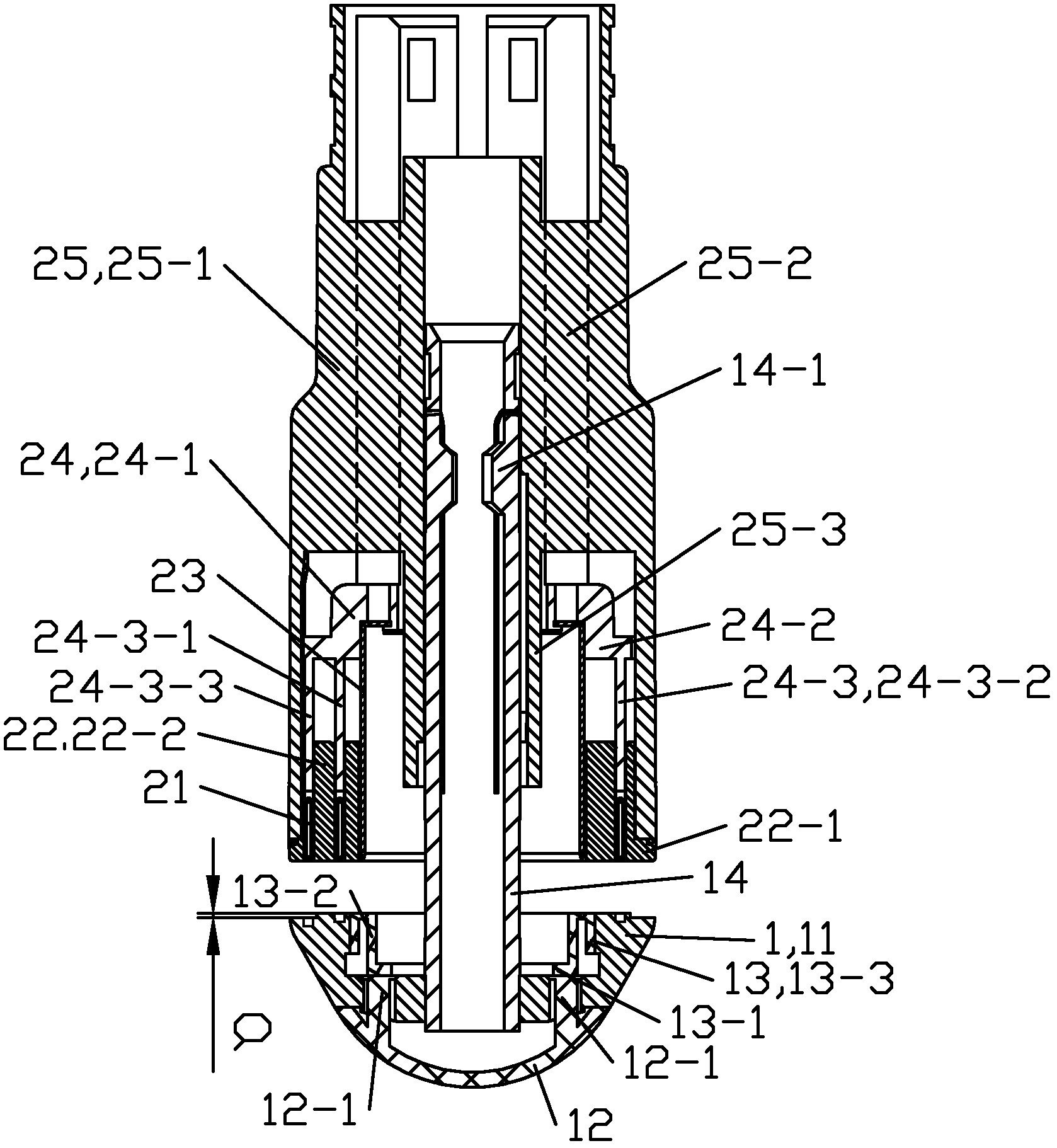 Digestive tract anastomat