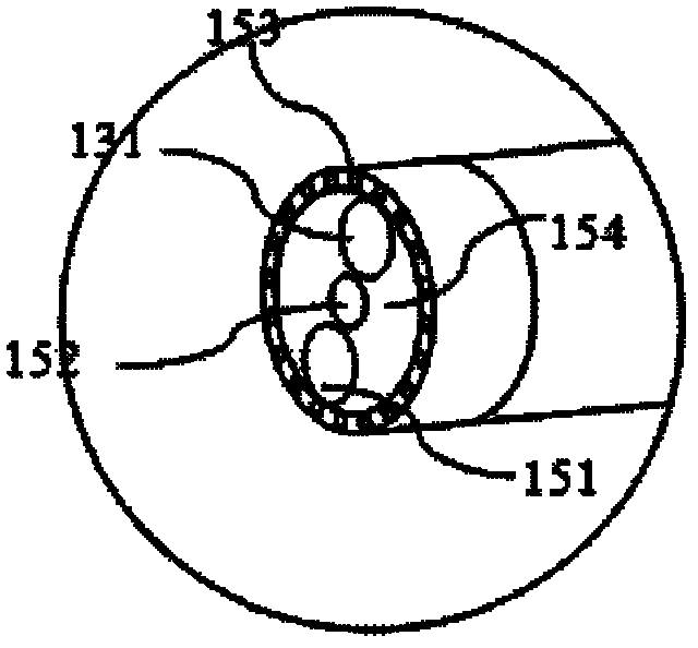 Bronchoscope system with night vision function