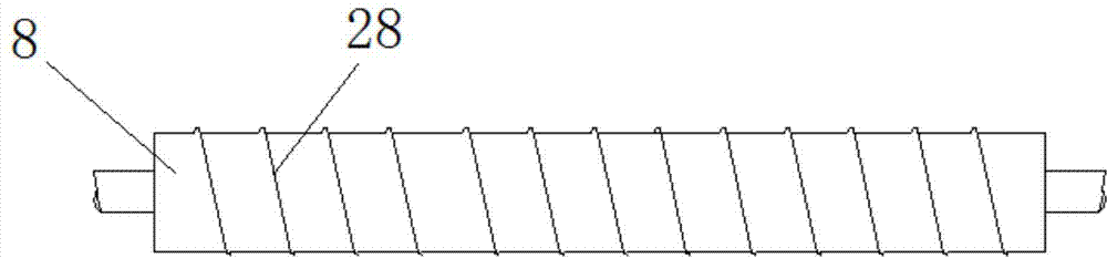 Novel composite fabric as well as production device and production process thereof