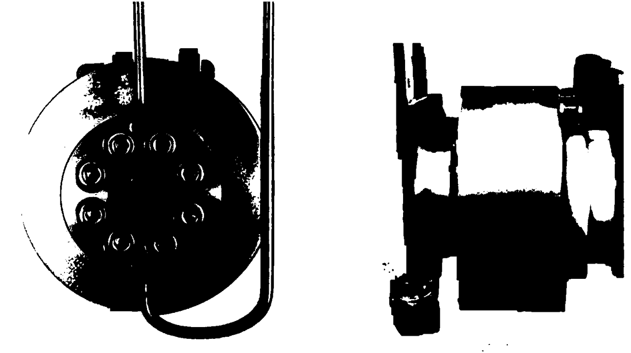 High pressure in-situ infrared sample cell and application thereof in CO2-organic liquid system