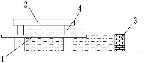 Small village highway bridge reconstruction and reinforcement method