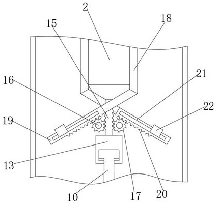 Drill bit with automatic gas detection function