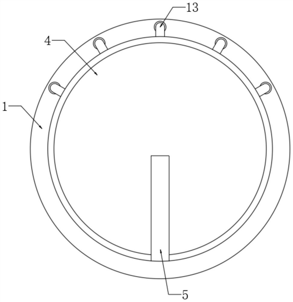 Self-rotating dustproof reversing camera