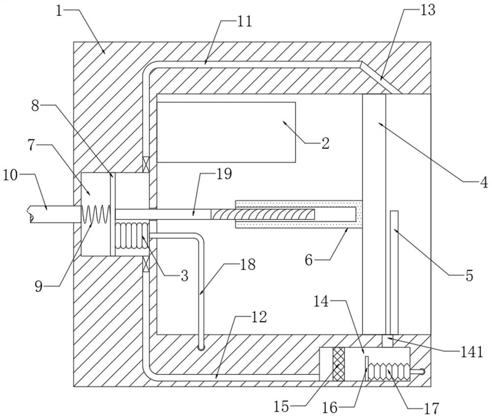 Self-rotating dustproof reversing camera