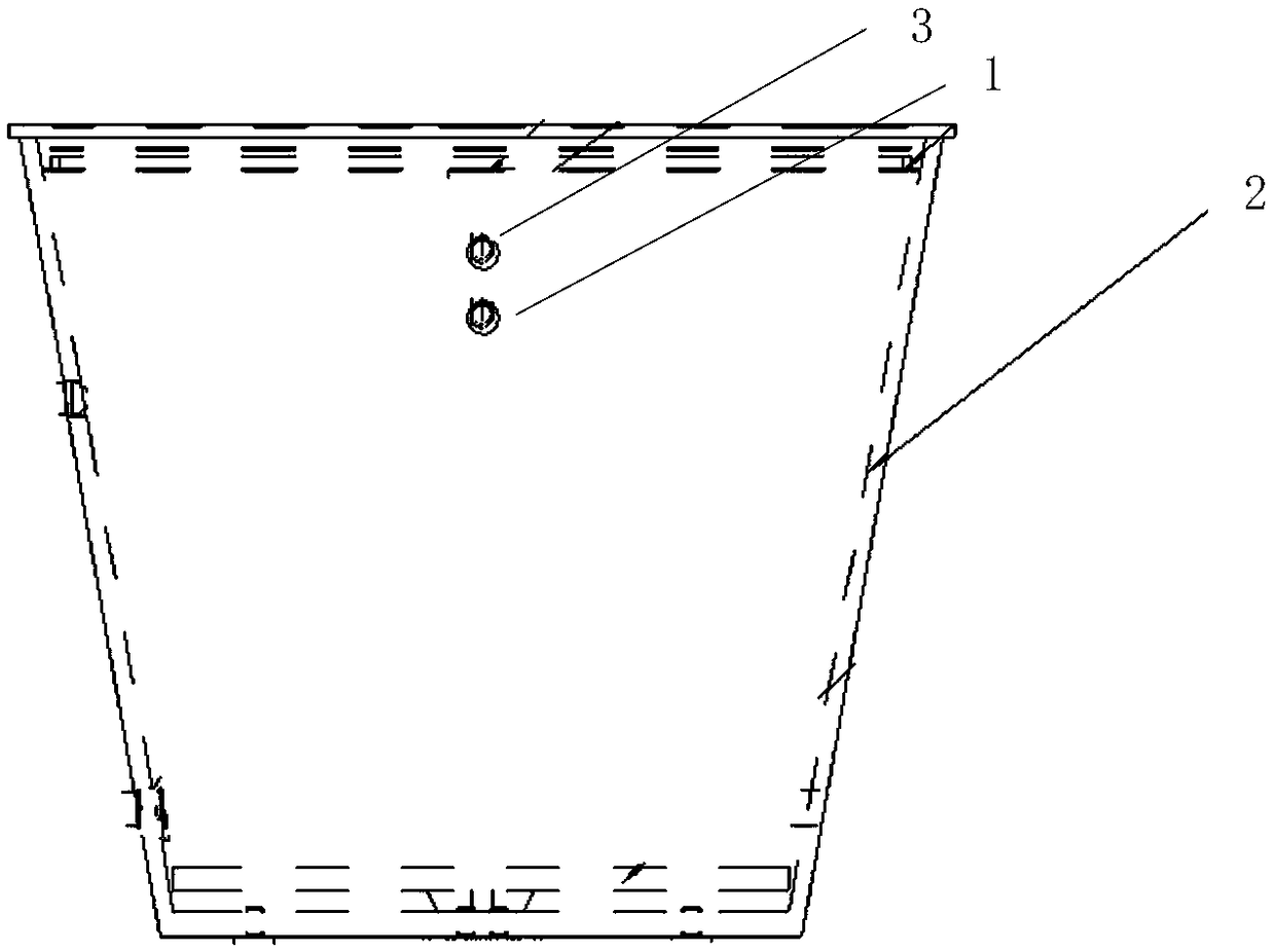 Dustbin control method and device, dustbin and computer readable storage medium