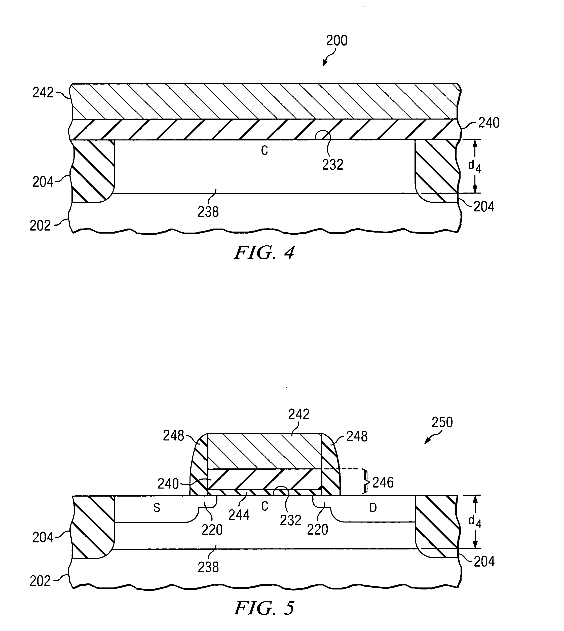 Transistor with shallow germanium implantation region in channel