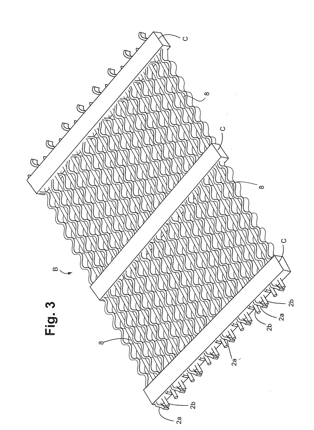 Screening for classifying a material