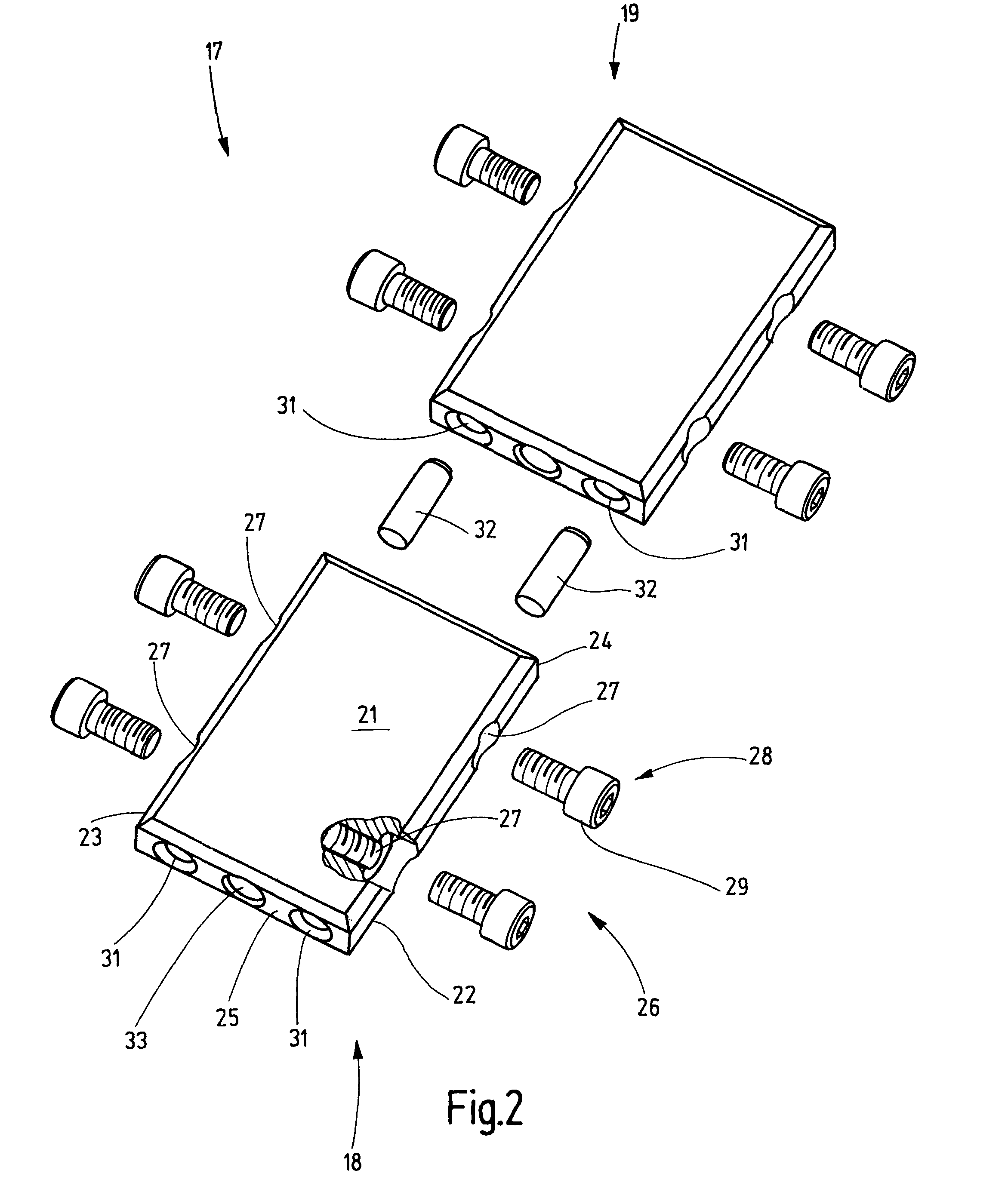 Railway joint connection arrangement