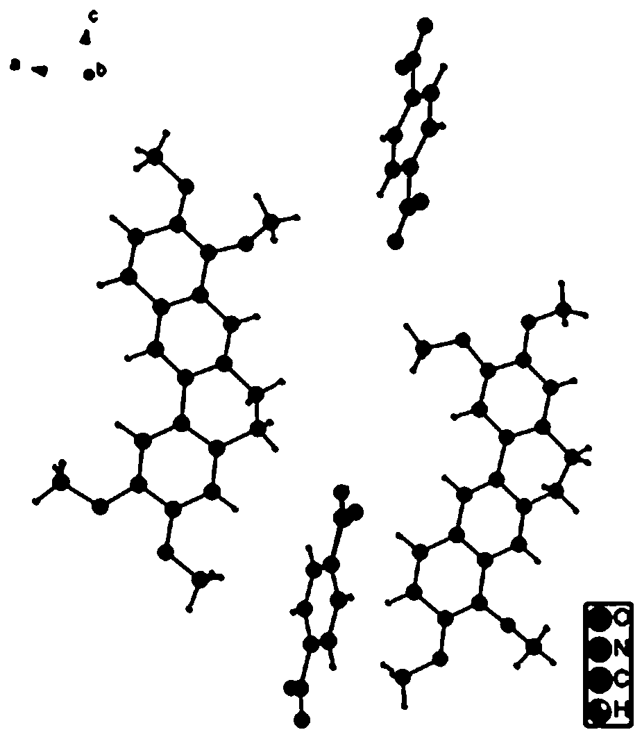 Fibrauretine-terephthalic acid medicine eutectic crystal and preparation method thereof