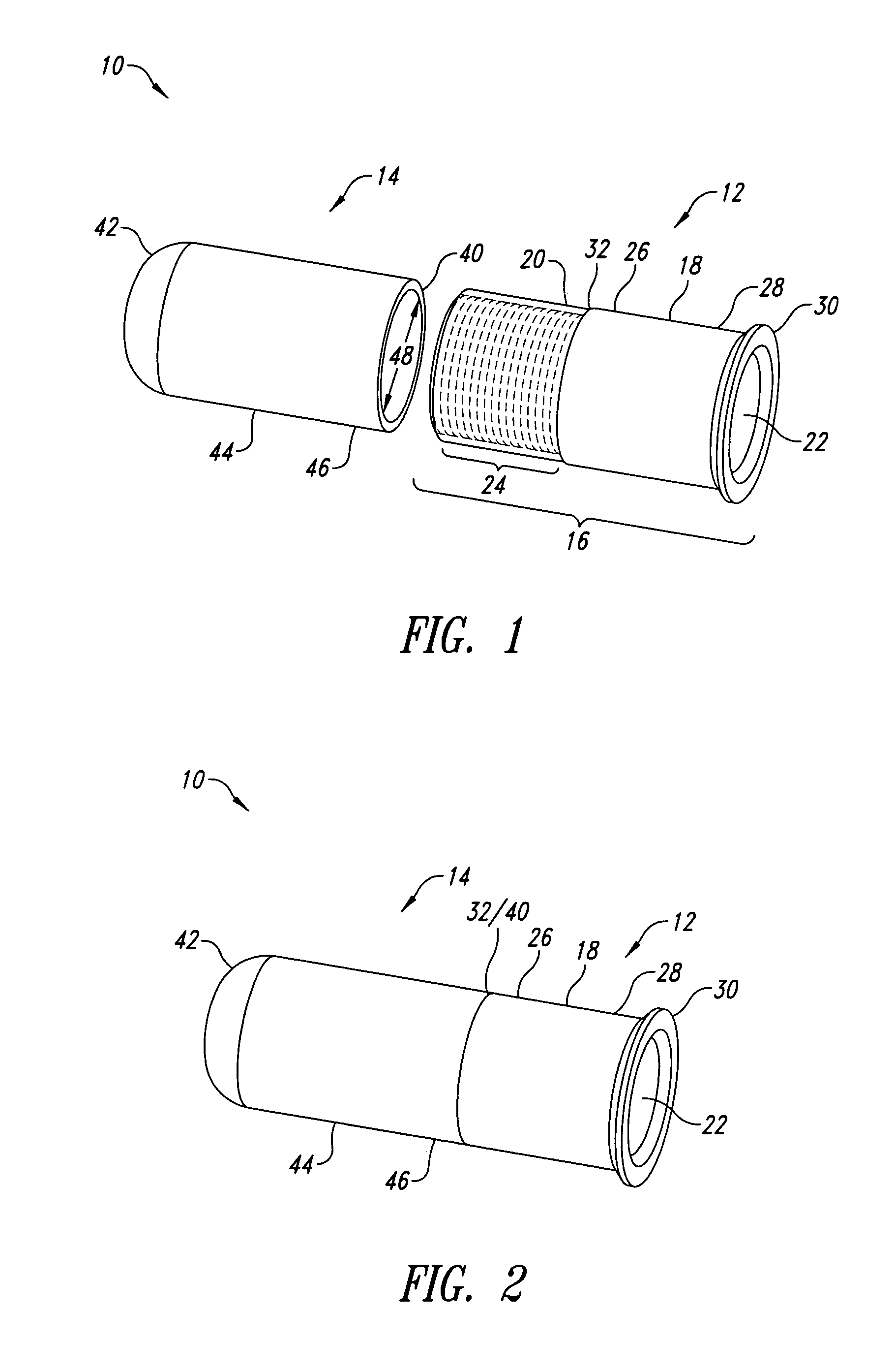 Sealed, blind fastener assembly