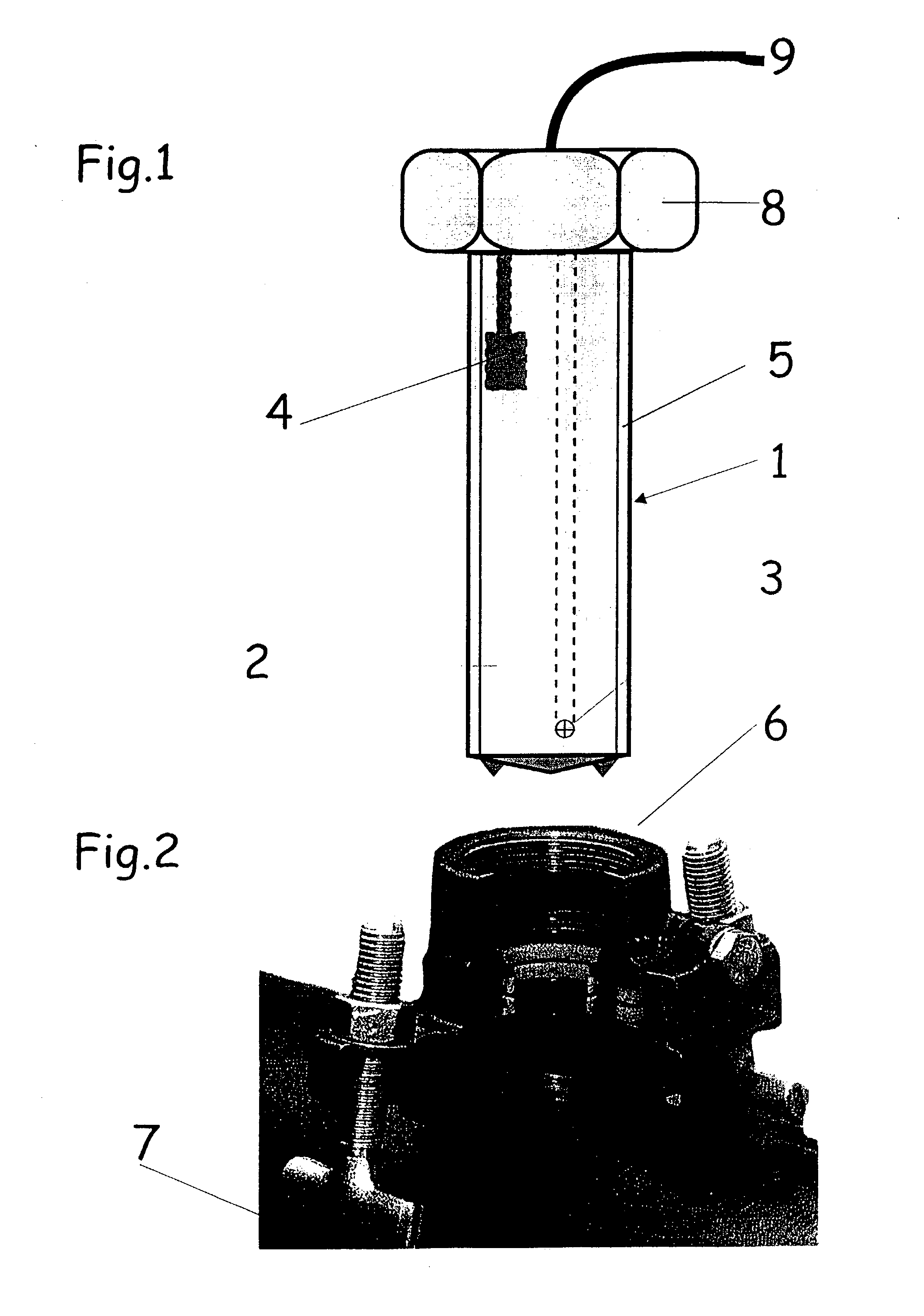 Method and measurement probe for the performance of measurements in water supply systems