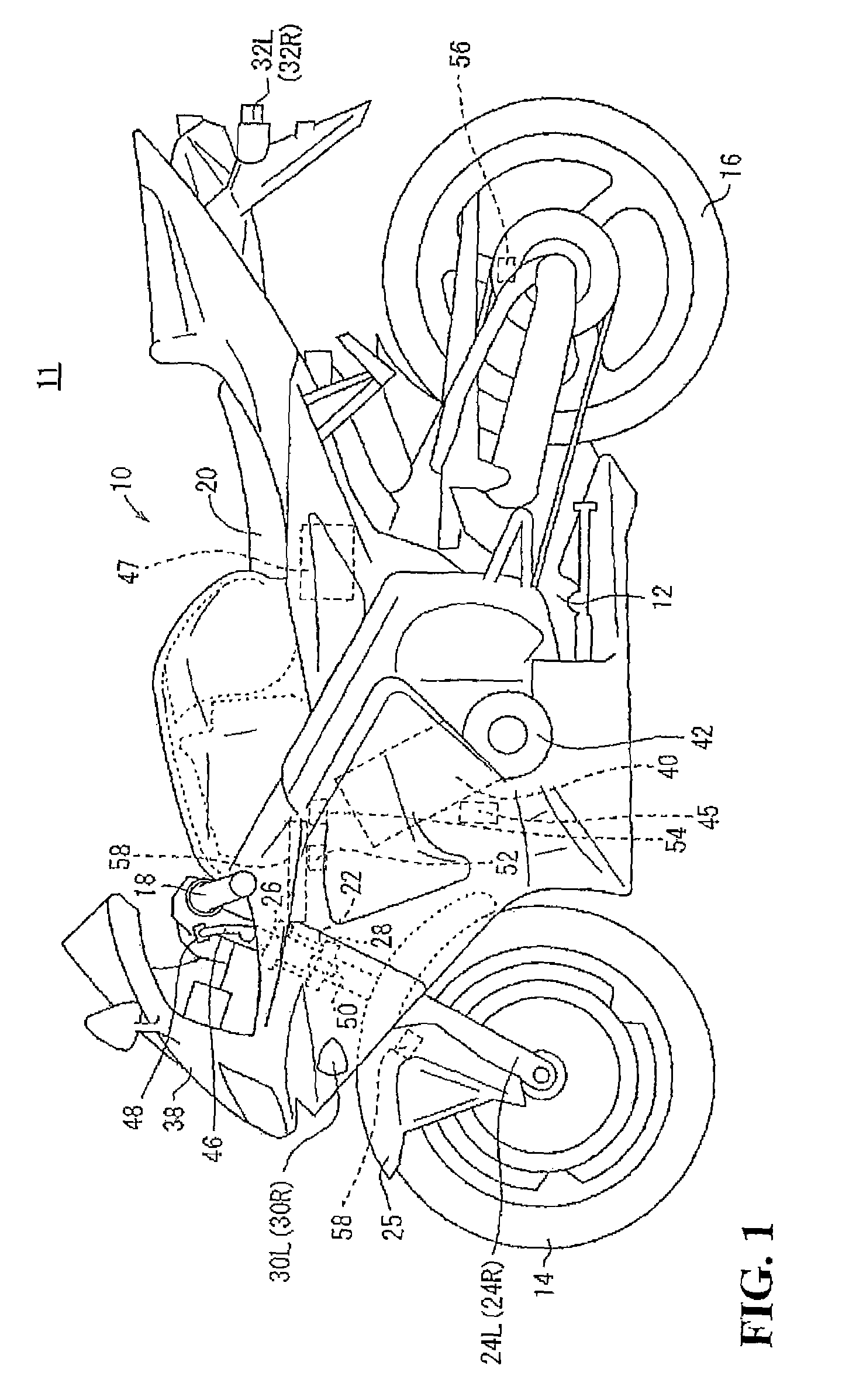 Clutch control system for saddle riding type vehicle