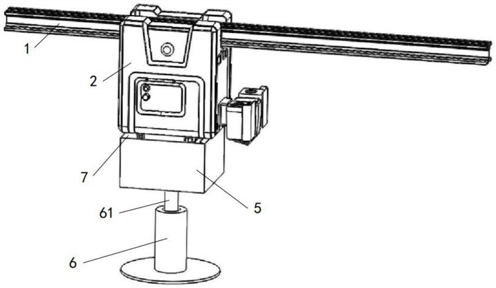 Wireless charging device and method for explosion-proof scene