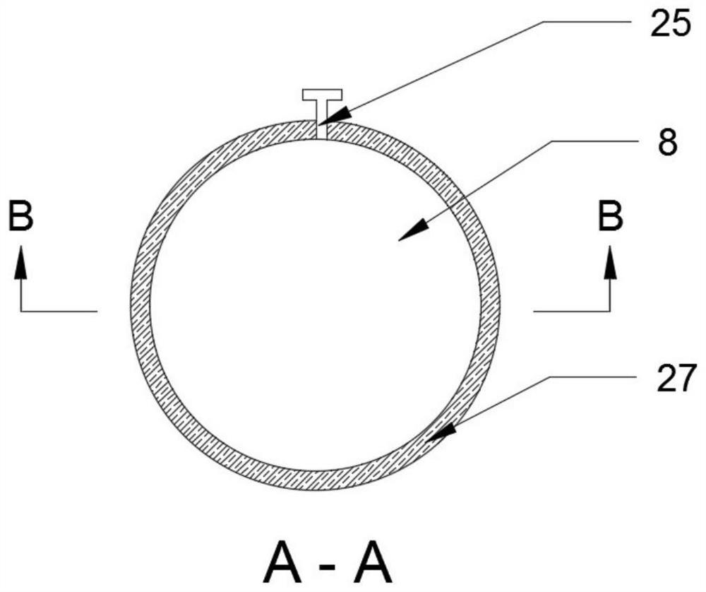 Hydrogen fuel cell tail gas aftertreatment device based on catalysis and micro-combustion