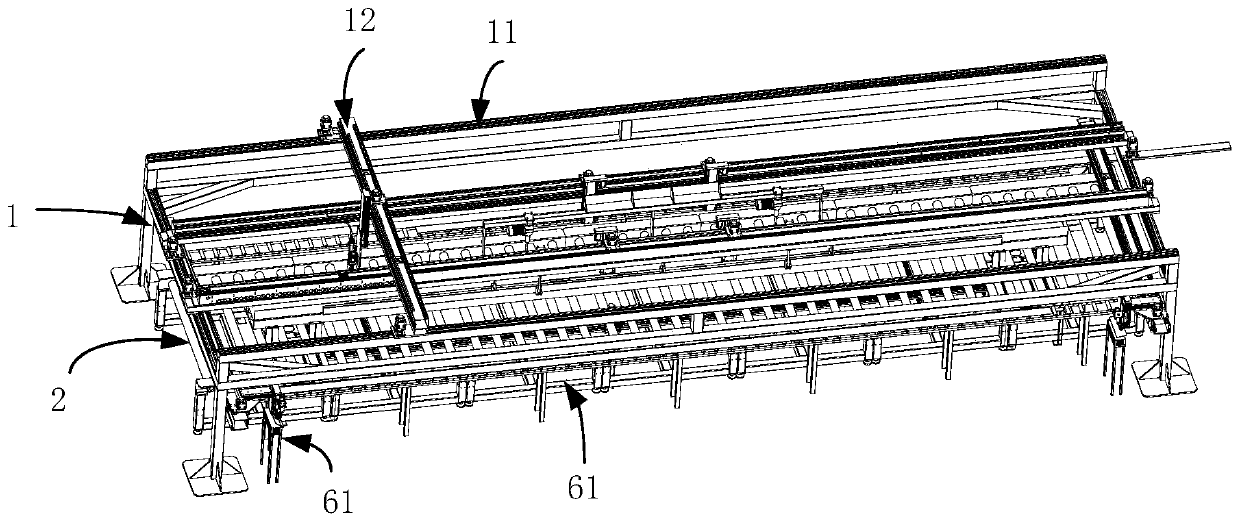 Building core plate welding equipment