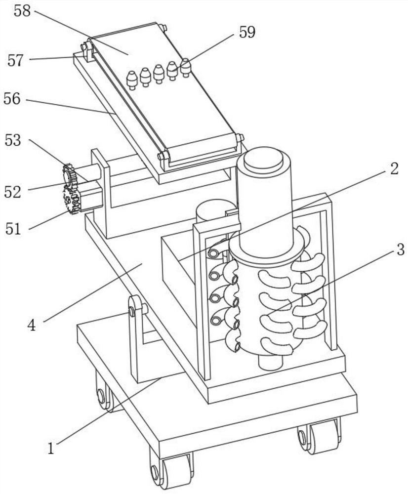 Multifunctional water-based ink spraying device