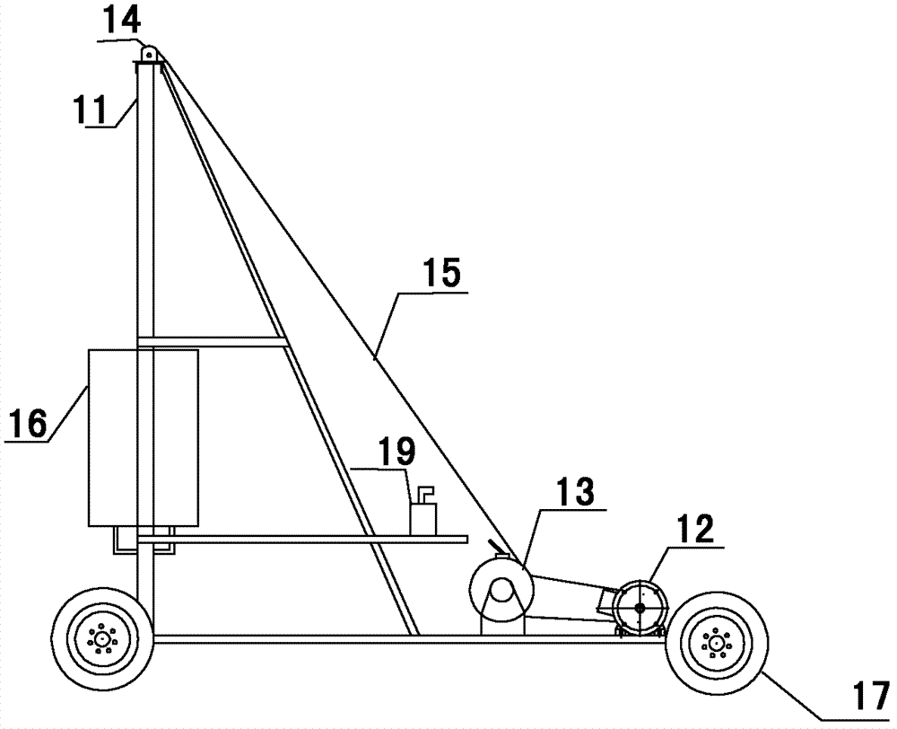 Piling method of spiral steel pile