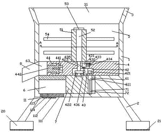 Mixing machine for building construction