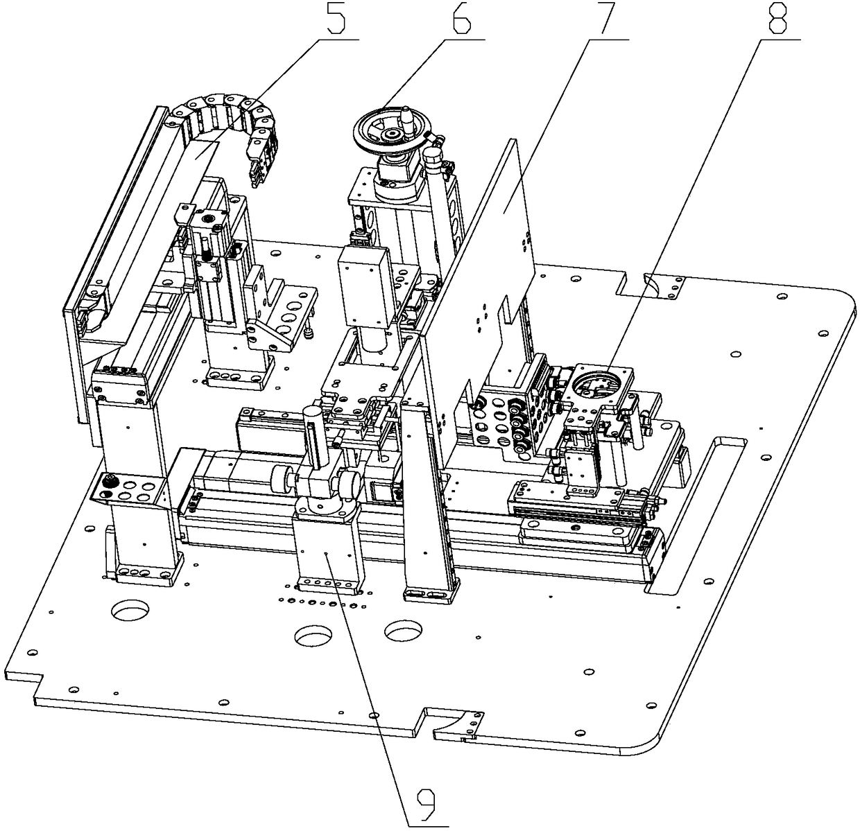 Product test device and method