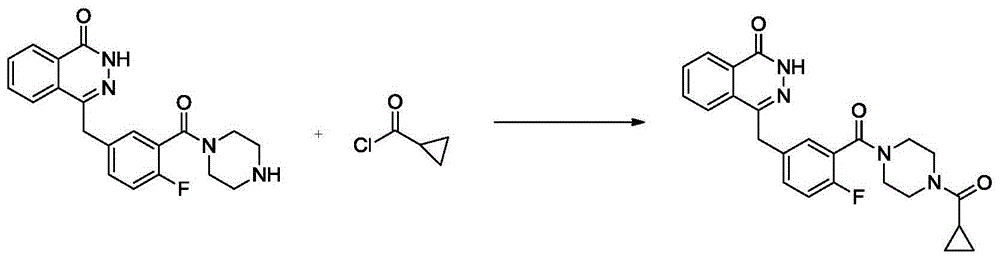 Preparation method for olaparib