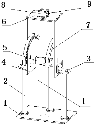 A knee joint biomechanical performance testing and evaluation device