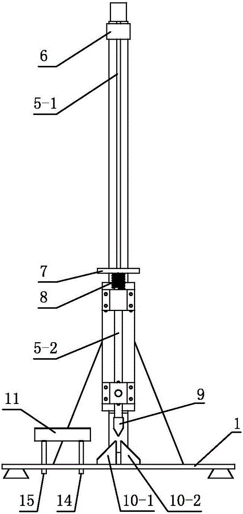 Experimental device for generating standard bone injury