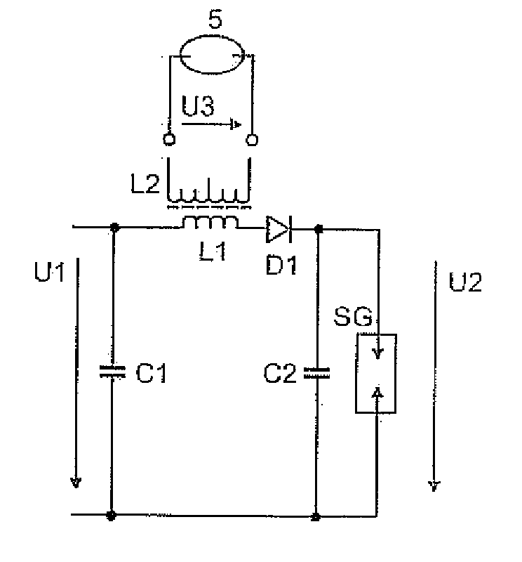 Circuit Arrangement and Method for Starting a Discharge Lamp