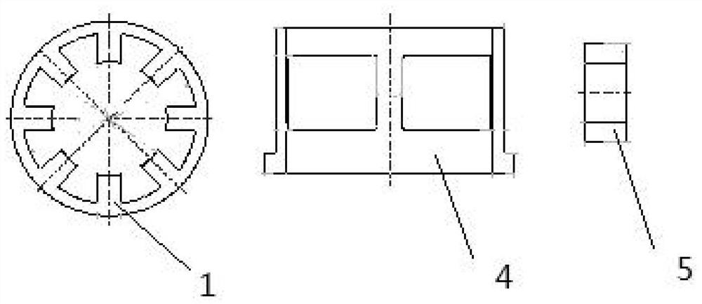 Micro-torque rotation angle sensor and deflection angle testing method thereof