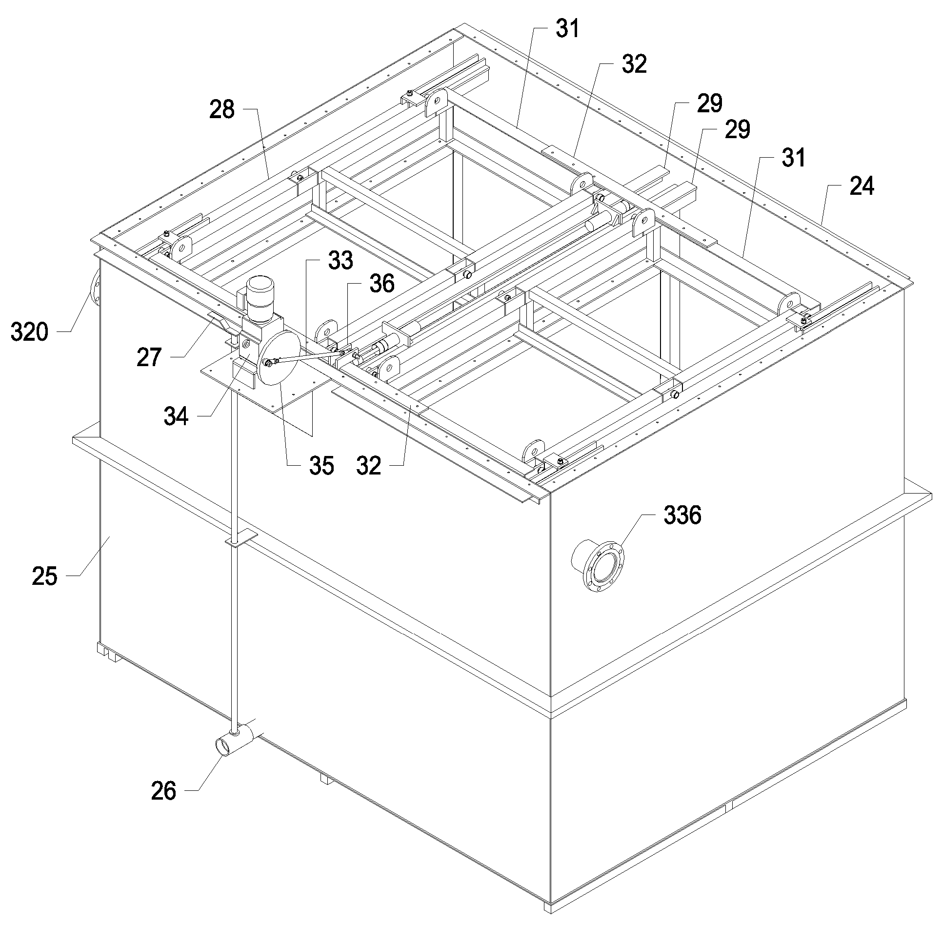 Reciprocating biological contactor and method of use