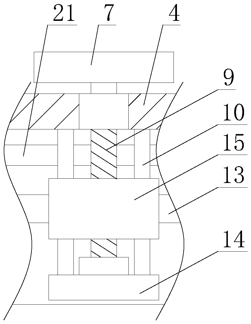 Stable type chip detection system capable of facilitating chip pickup