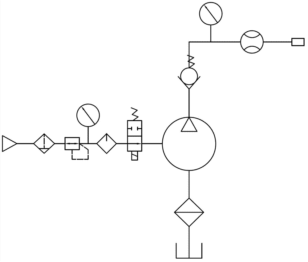 Liquid filling device