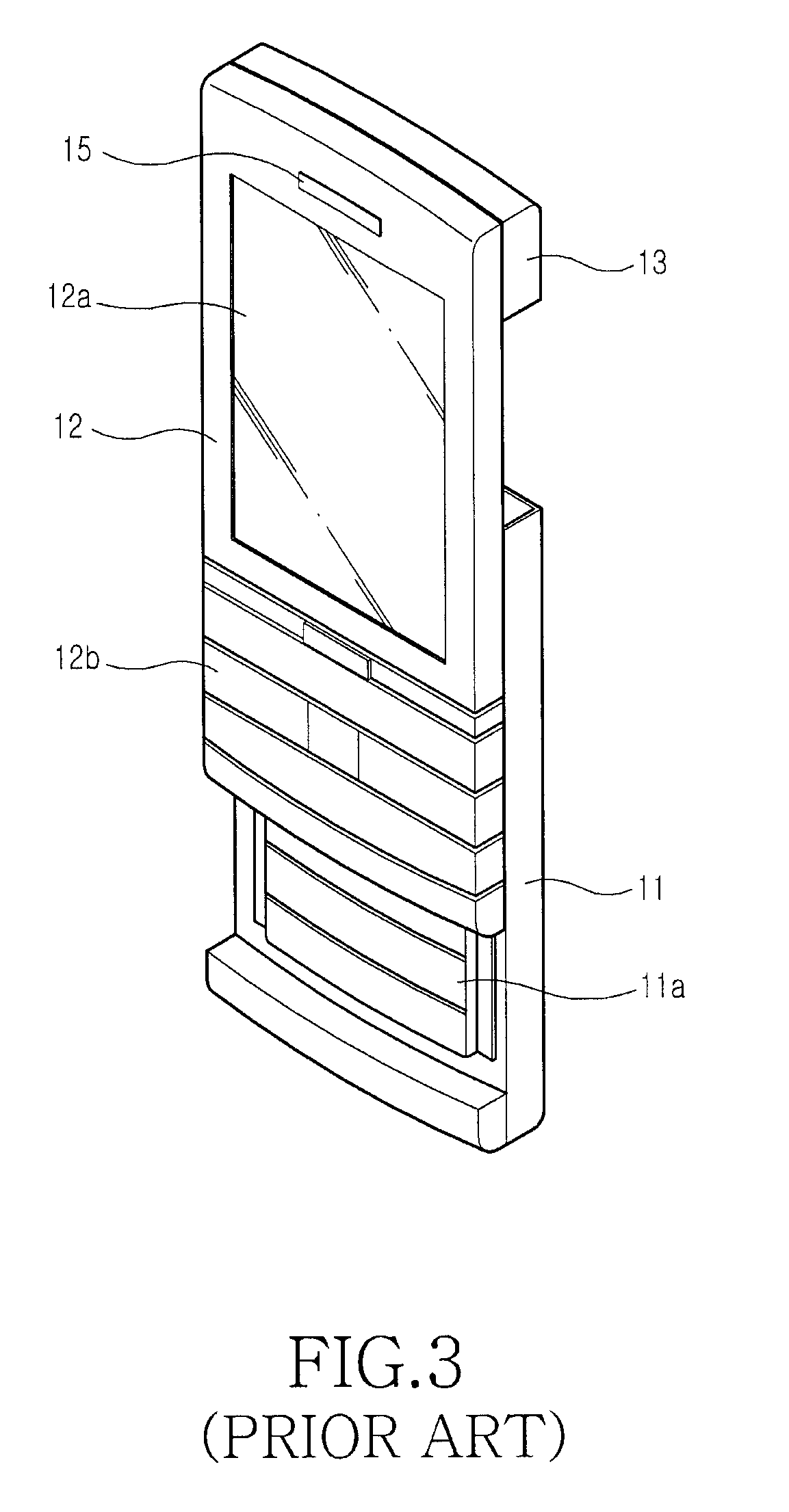 Sliding-type portable terminal