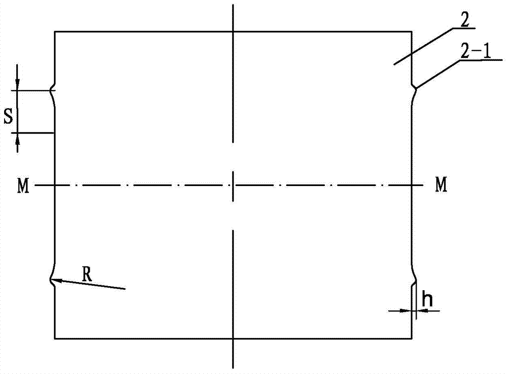 Viscous medium external pressing forming method for large-curvature thin-wall component