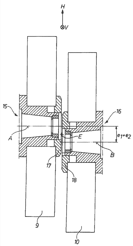 Polishing device for polishing a metal product