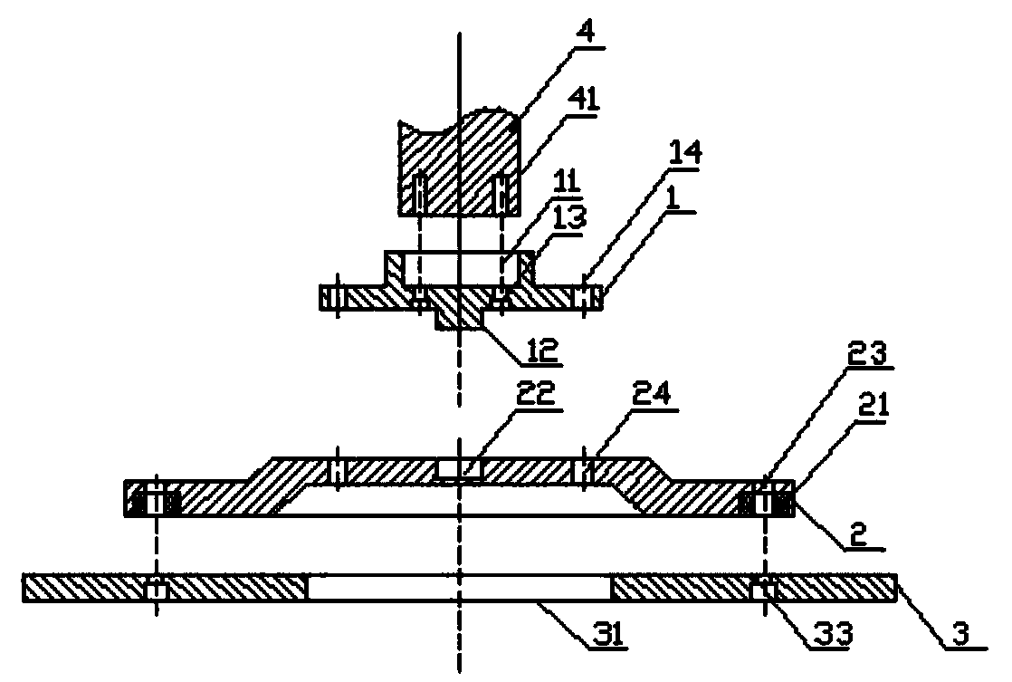 Grinding disk of ground grinding machine driven by motor