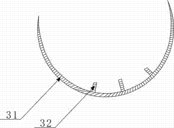 Anti-deforming structure of cam plate