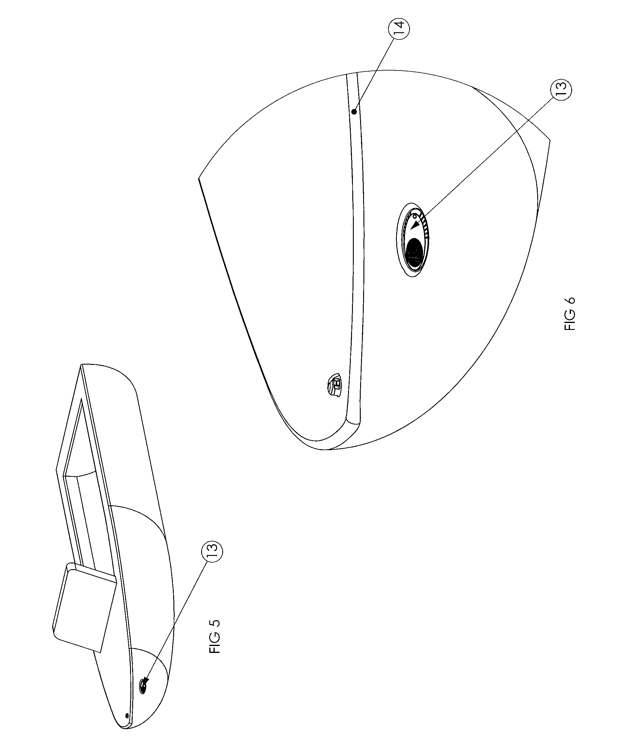 Method and apparatus for creating a high efficiency surface mount illumination device for projecting electromagnetic radiation at a high angle from the surface normal