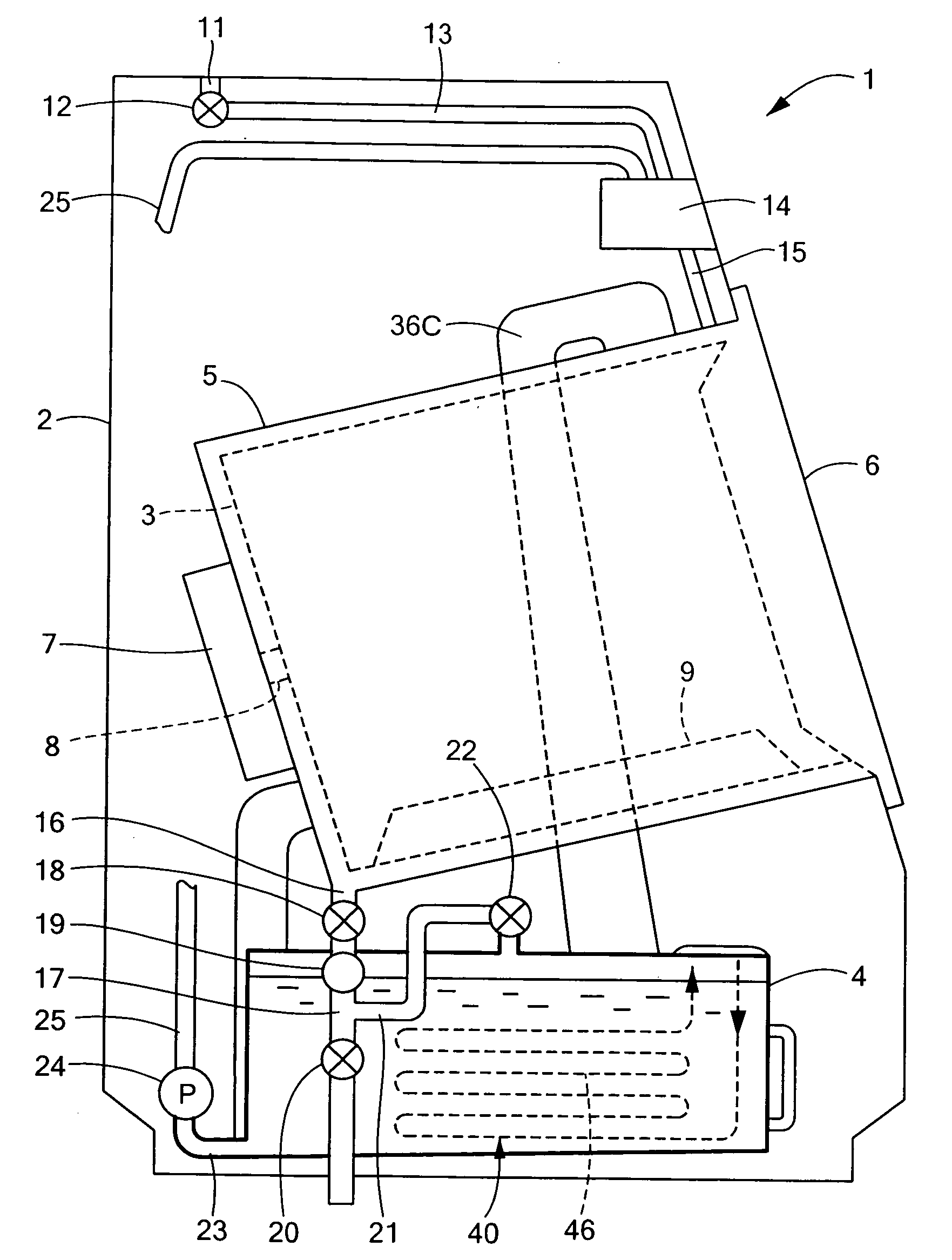 Drying unit and laundry washing/drying machine equipped with the drying unit