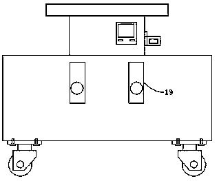 Instrument conveying device for anesthesiology department clinics