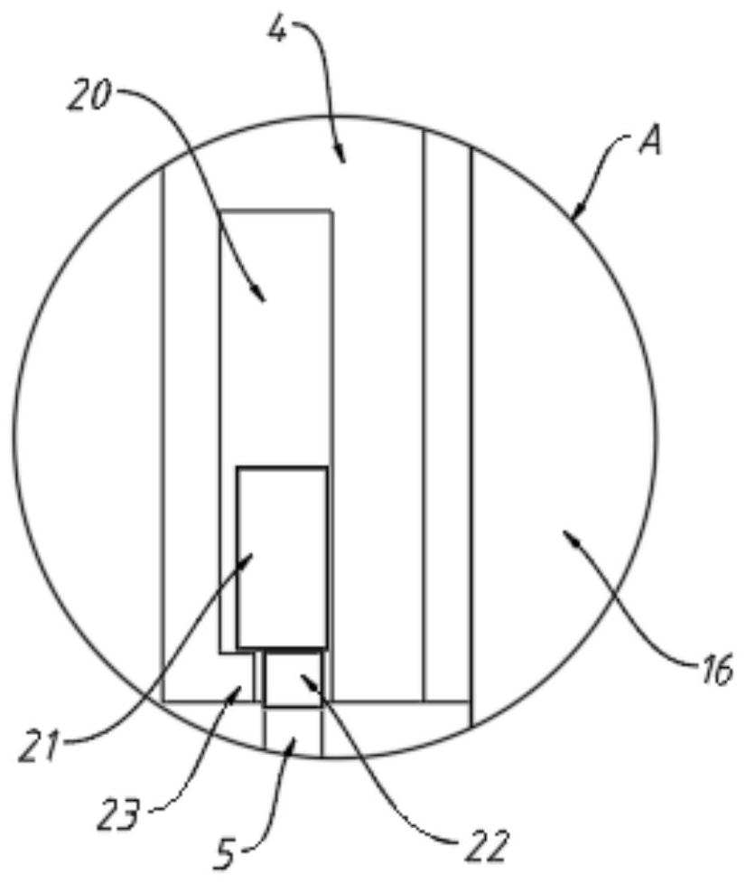 Automobile trunk camera assembly assembling device