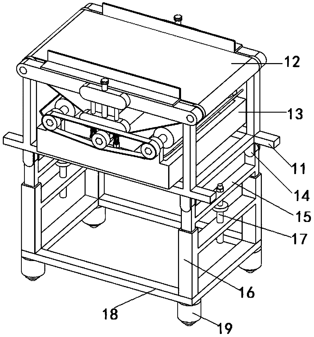 Auxiliary equipment for speaker assembly processing