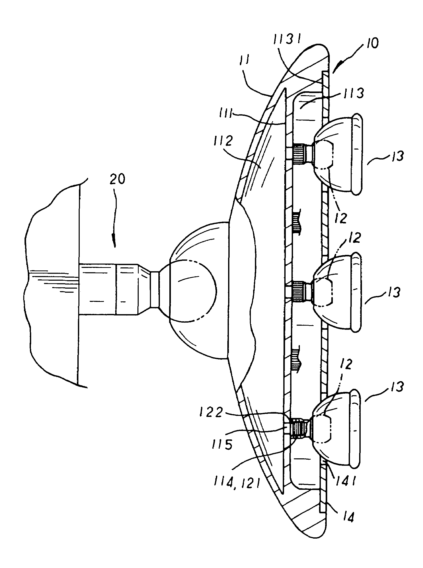 Shower head structure