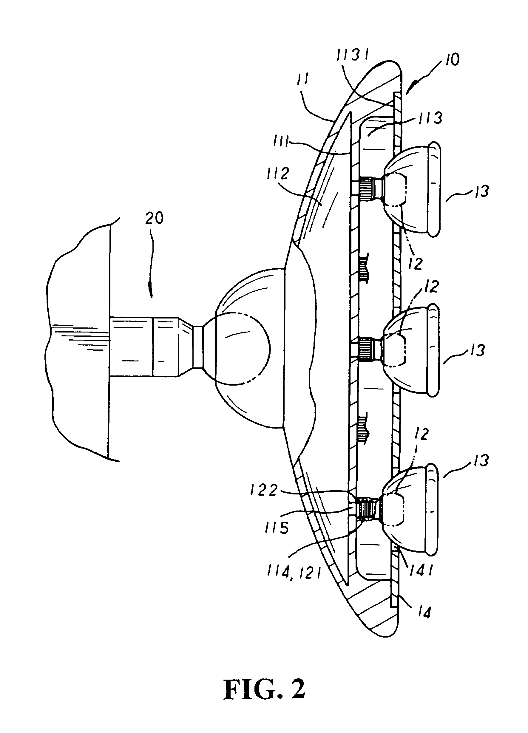 Shower head structure