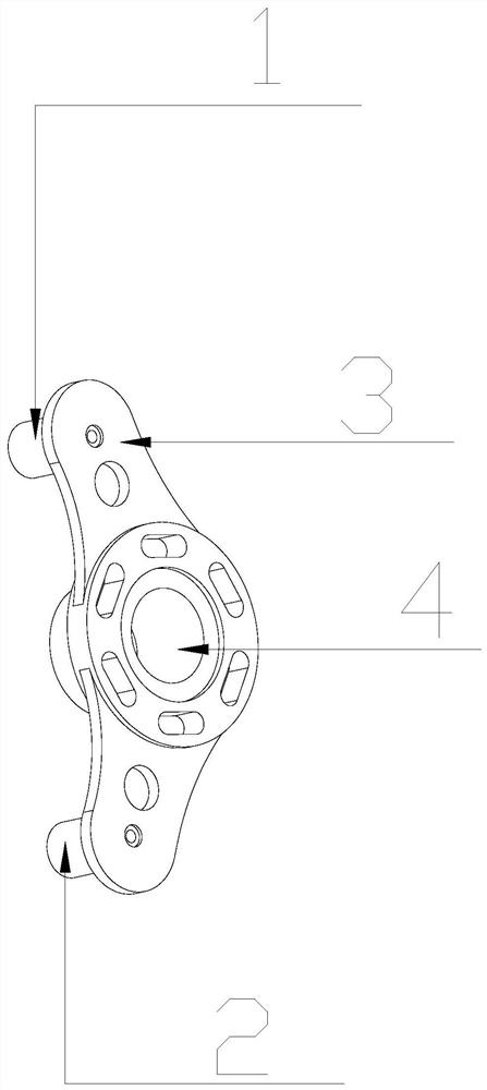 Centering tool for engine gearbox and engine body