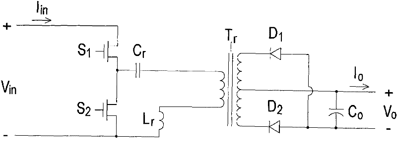 Multiphase switch power supply switching circuit