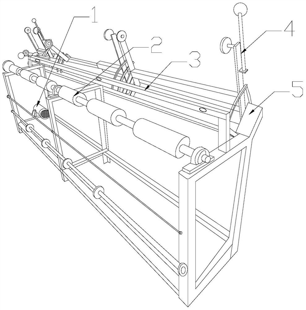 A textile equipment with cleaning function