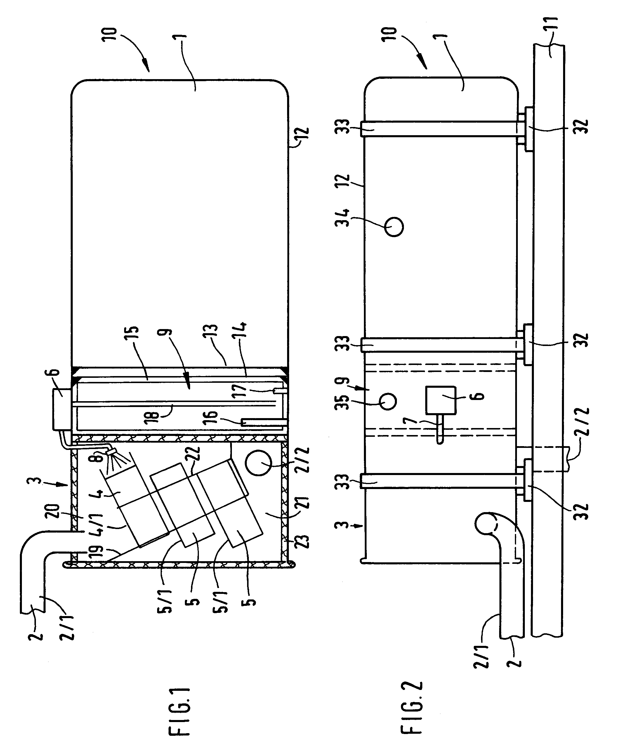 Motor vehicle having special arrangement of fuel tank, preliminary muffler and reduction agent tank