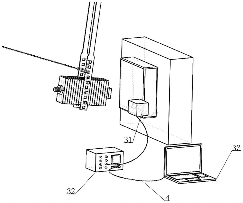 Method for testing and evaluating energy consumption performance of steel-composite material anti-collision facility structure