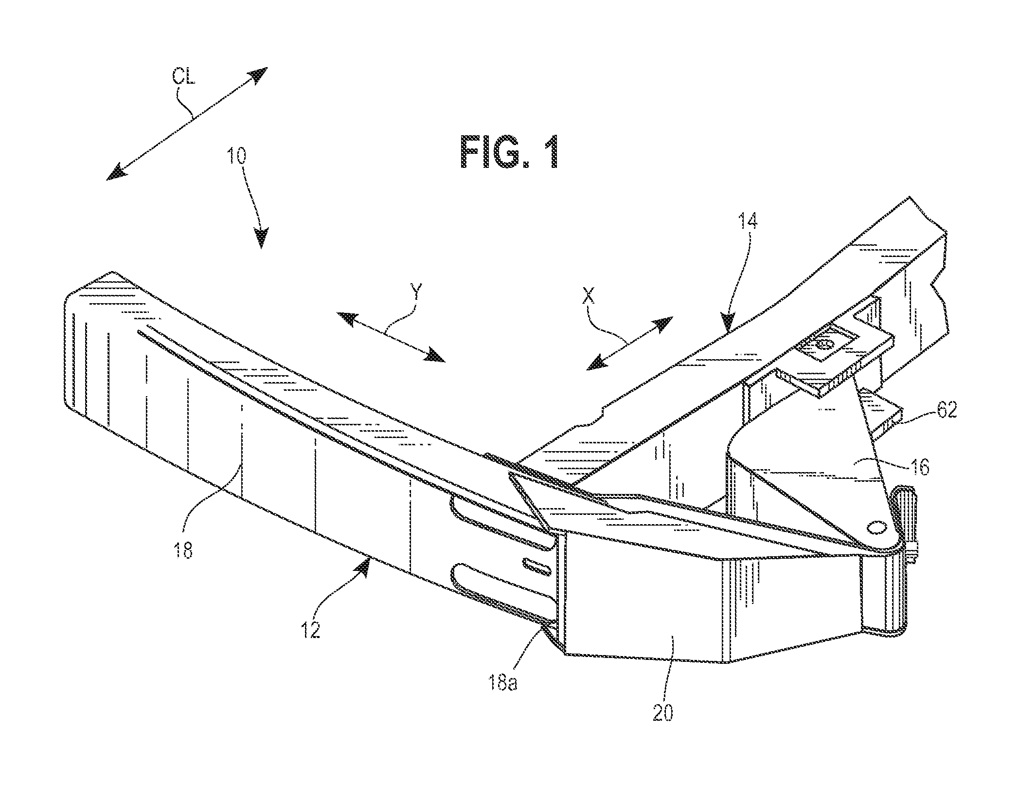 Small overlap frontal impact counter-measure